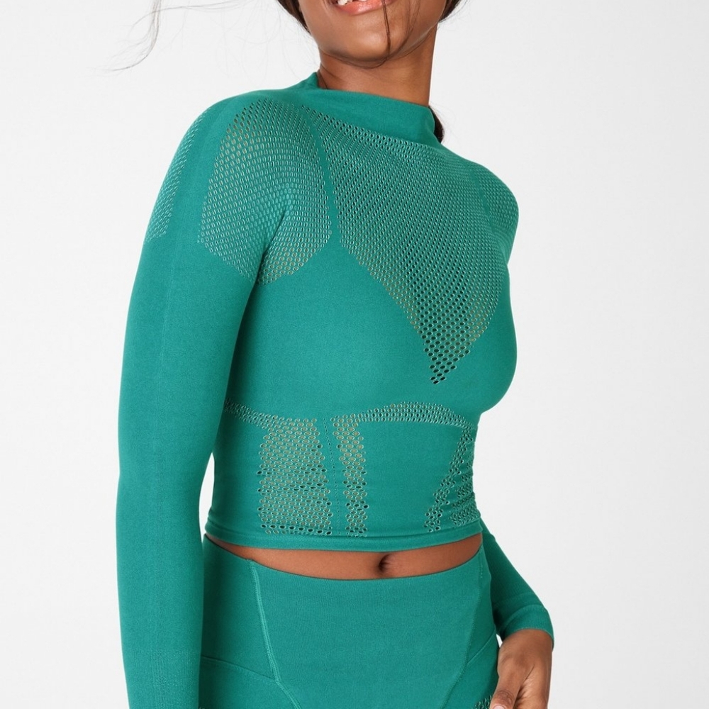 Peyton SculptKnit® Long-Sleeve Top